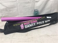 Peekabo Hot pink portable dance pole kit