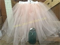 Childs pink tulle and net ballerina tutu