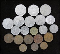 Assorted Lot Vintage British Coins