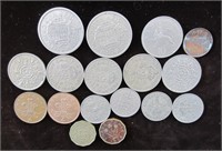 Assorted Lot Vintage British Coins