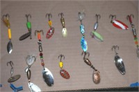 MANY TROUT / WALLEYE  SPINNERS ! A-1