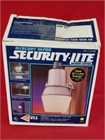 Mercury Vapor Security Light with Bulbs