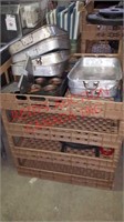 Bread racks and cake pans
