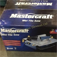 Mastercraft wet tile saw 7"