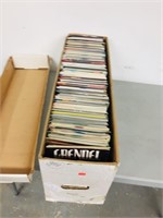 Long box of comics