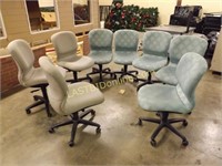 8 OFFICE CHAIRS