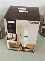 new in box  Allen Roth suspended light