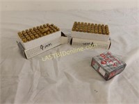 125 ROUNDS OF 9 mm AMMO