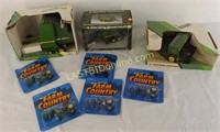 8 COLLECTIBLE TOY TRACTORS