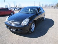 2004 INFINITI G35 168749 KMS