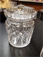 WATERFORD CRYSTAL BISCUIT JAR