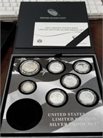 2017 US MINT LIMITED ED. SILVER PROOF COIN SET