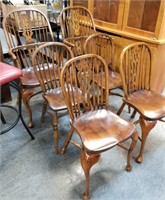 SET OF SIX STUNNING CHAIRS, 2 CAPTAIN