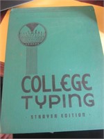 1938 College Typing-Strayer Edition by H.M. Rowe