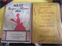 1931 New Milford Meat Market Recipe & Menus &