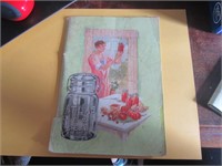 Vtg. Hazel Atlas Glass Co. Book of Recipes &