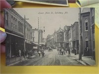 1900's Lower Main St., Salisbury, Md. Postcard