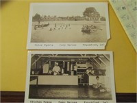1950's Real Picture Postcard Camp Barnes,Frankford