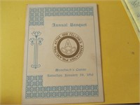 1916 Annual Banquet for the Philadelphia Active