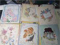 26 Vtg. Greeting Cards Lot-Including 2 Early 1900s