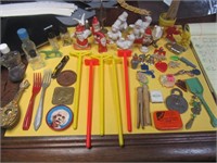 Misc. Lot of Various Mini Items-Japan Figures,