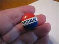 Vintage Stevenson Political Pin