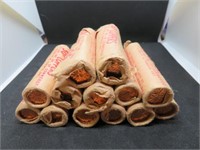 13 Rolls of 1964 Canadian Copper Pennies