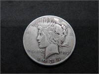 1935 S Peace Dollar