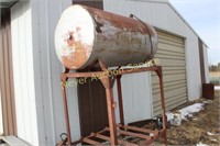 Fuel Barrel on Stand