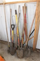 Hand Tools, shovels, etc