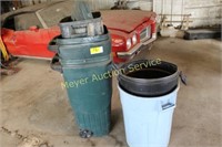 5 Large Garbage Cans
