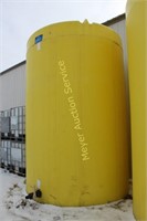 5000 Gallon Yellow Plastic Storage Tank