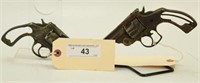 Lot #43 - 2 Antique Revolvers to Include: