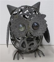 Metal Owl Solar Light - Yard Decor