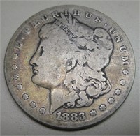 1883-S Silver Morgan Dollar - San Francisco