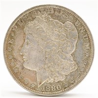 1880-O Morgan Silver Dollar - AU