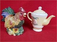 Two Ceramic Teapots