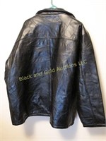 Haband Executive Division Leather Jacket