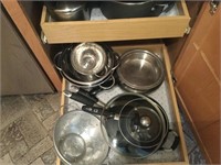 MISCELLANEOUS ITEMS IN KITCHEN CABINETS