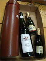WINE BOX AND COLLECTIBLE WINE