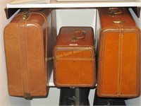 Lot of Three Vintage Suitcases