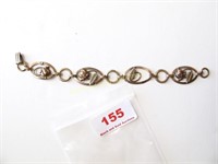 24K Gold Plated Sterling Silver Bracelet