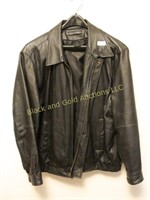 Vintage Men’s Leather Jacket, Size XL