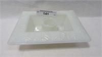 Fenton 3x5" milk glass candle holder for consol