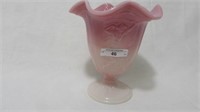 Fenton rosalene Dancing Lady ruffled vase