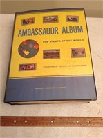 Foreign Stamp Collection in Ambassador Album