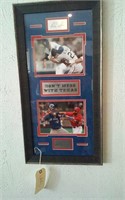 Framed matted Dont Mess with Texas  13x26