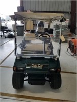 Green 2 Seat Club Car Electric Loaded