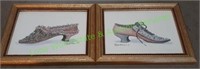 Pair of Vintage Shoe Prints by Peggy Abcann