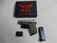 9MM SCCY CPX-2 PISTOL W/ 2-10 ROUND CLIPS